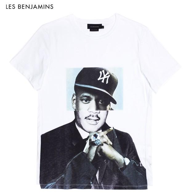 LES BENJAMINS（レスベンジャミンズ） HOV X T-SHIRT (WHITE) Tシャツ 