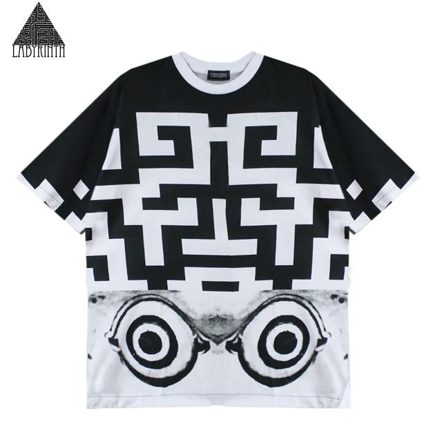 LABYRINTH (ラビリンス) HAWAII TEE (BLACK) Tシャツ/カットソー