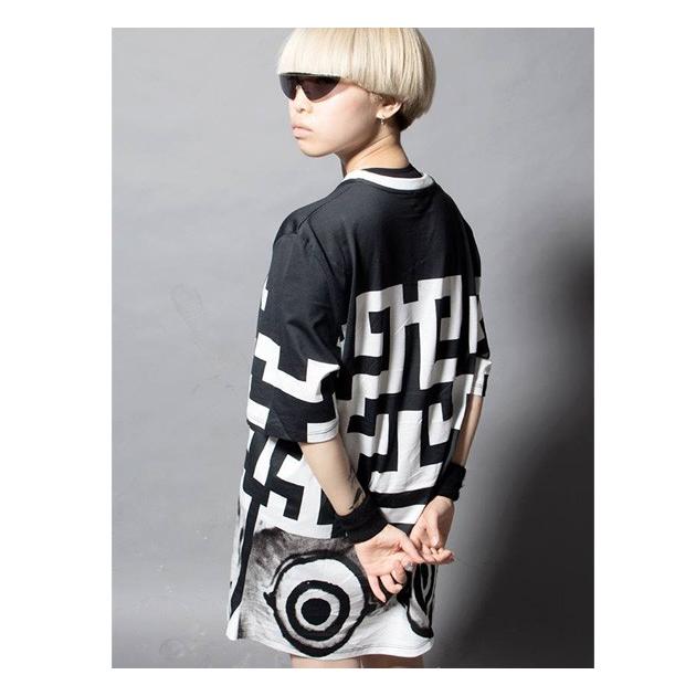 LABYRINTH (ラビリンス) HAWAII TEE (BLACK) Tシャツ/カットソー