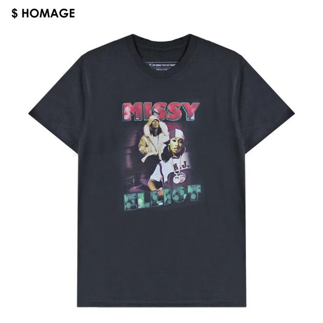 VXID (ブイエックスアイディ) MISSY ELLIOTT TEE (BLACK) T