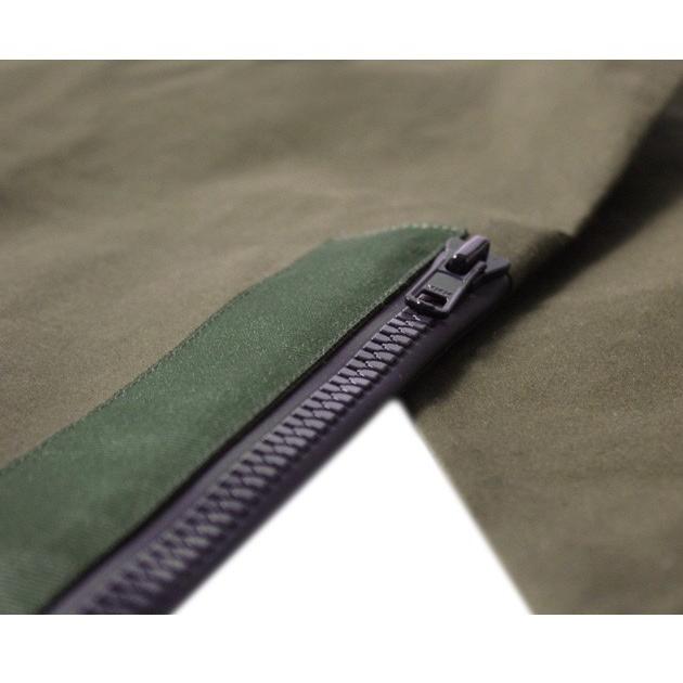 BLOOD BROTHER (ブラッド ブラザー) HEATSEALED CAPACITY COAT (KHAKI) ロング/オーバー/ジャケット/コート/ミリタリー/MENS カーキの画像