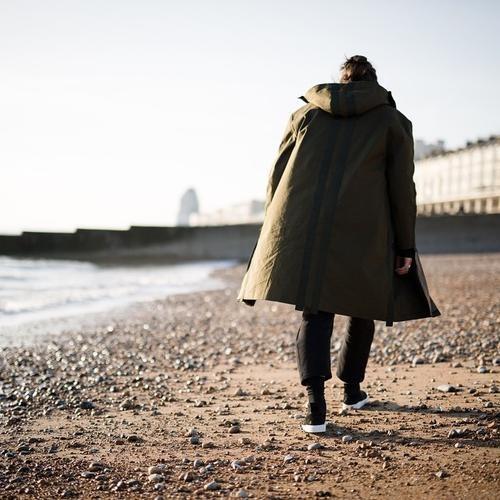 BLOOD BROTHER (ブラッド ブラザー) HEATSEALED CAPACITY COAT (KHAKI 
