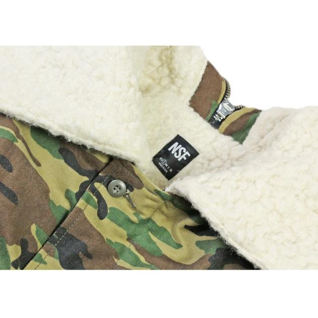 NSF CLOTHING (エヌエスエフ) NOSEF (CAMO / NATURAL) モッズコート 
