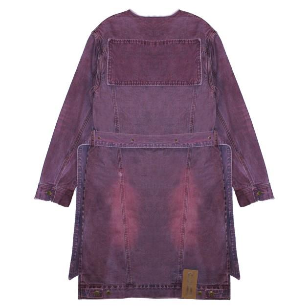 CEASE±DESIST (シーズ アンド デジスト) DENIM SHERPA COAT (JOKER DYE 