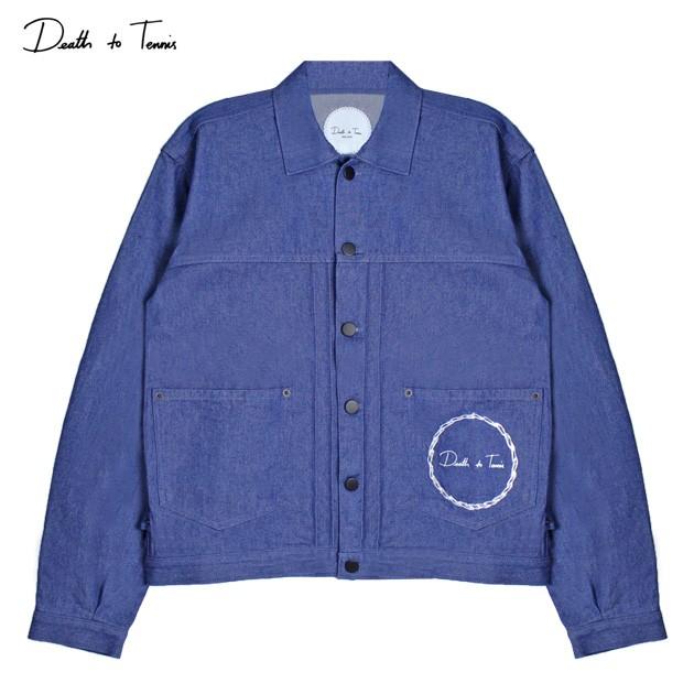 DEATH TO TENNIS (デス トゥ テニス) WILDE DENIM JACKET (DARK DENIM 