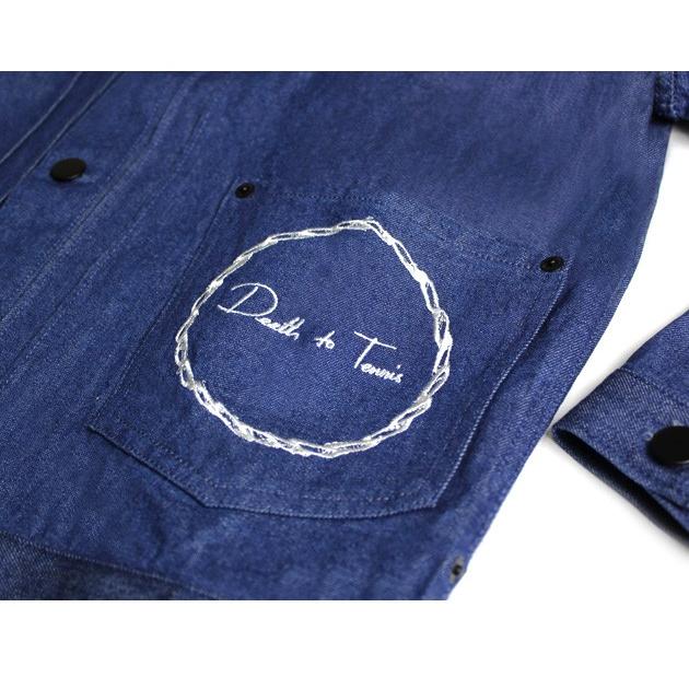 DEATH TO TENNIS (デス トゥ テニス) WILDE DENIM JACKET (DARK DENIM 