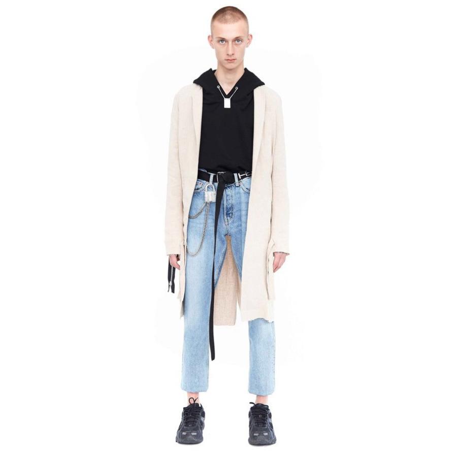 HELIOT EMIL(BEIGE) [ロングコート/ジャケット/UNISEX] HELIOT EMIL (エリオット エミル) RAW COAT (BEIGE) [ロング