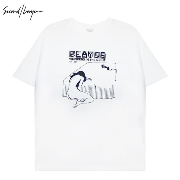 SECOND/LAYER (セカンド レイヤー) WHISPERS IN THE NIGHT T-SHIRT
