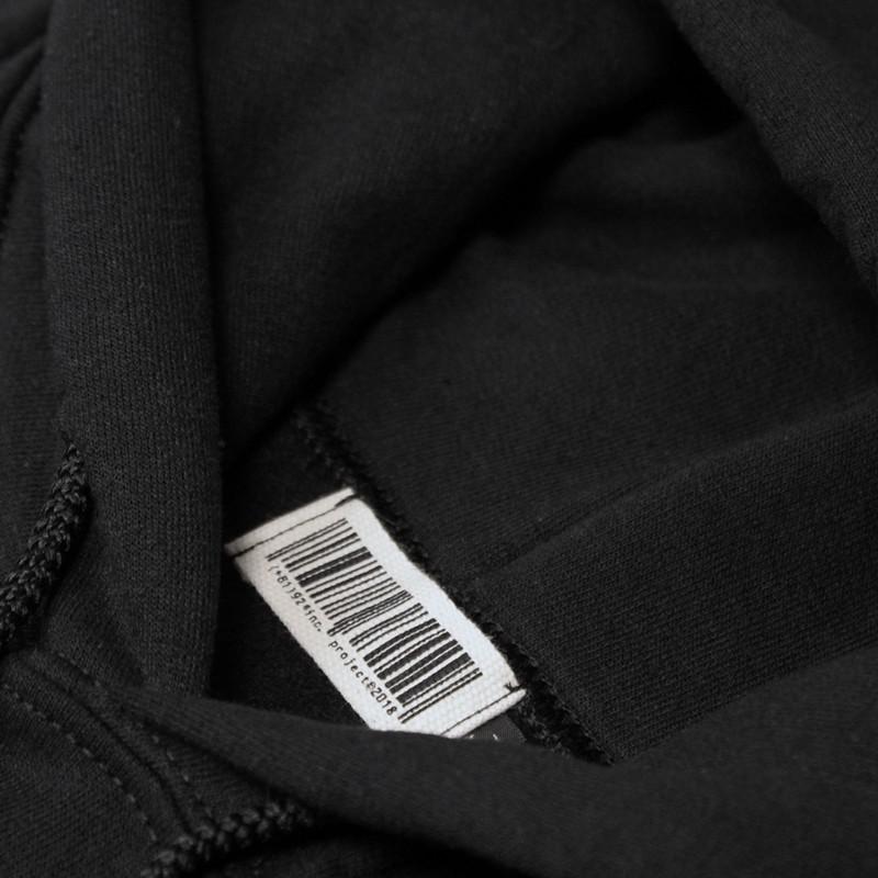 NINETY-TWO (ナインティ ツー) COLLEGE DROPOUT HOODIE (BLACK