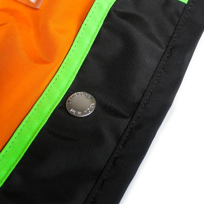 LANDLORD NEW YORK (ランドロード) SPACE COLONY TRACK PANTS (MULTI BLACK) [トラックパンツ/ジョガー/ボトムス/ナイロン/UNISEX] [マルチ ブラック]の画像