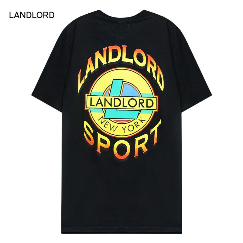【LANDLORD NEW YORK / ランドロード ニューヨーク】 LANDLORD NEW YORK (ランドロード) SPORT T-SHIRT (BLACK) [Tシャツ