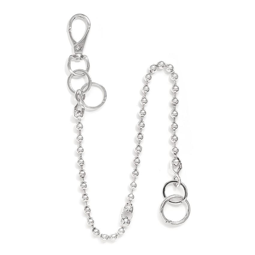 MARTINE ALI (マーティン アリ) BROKEN BALL WALLET CHAIN (SILVER