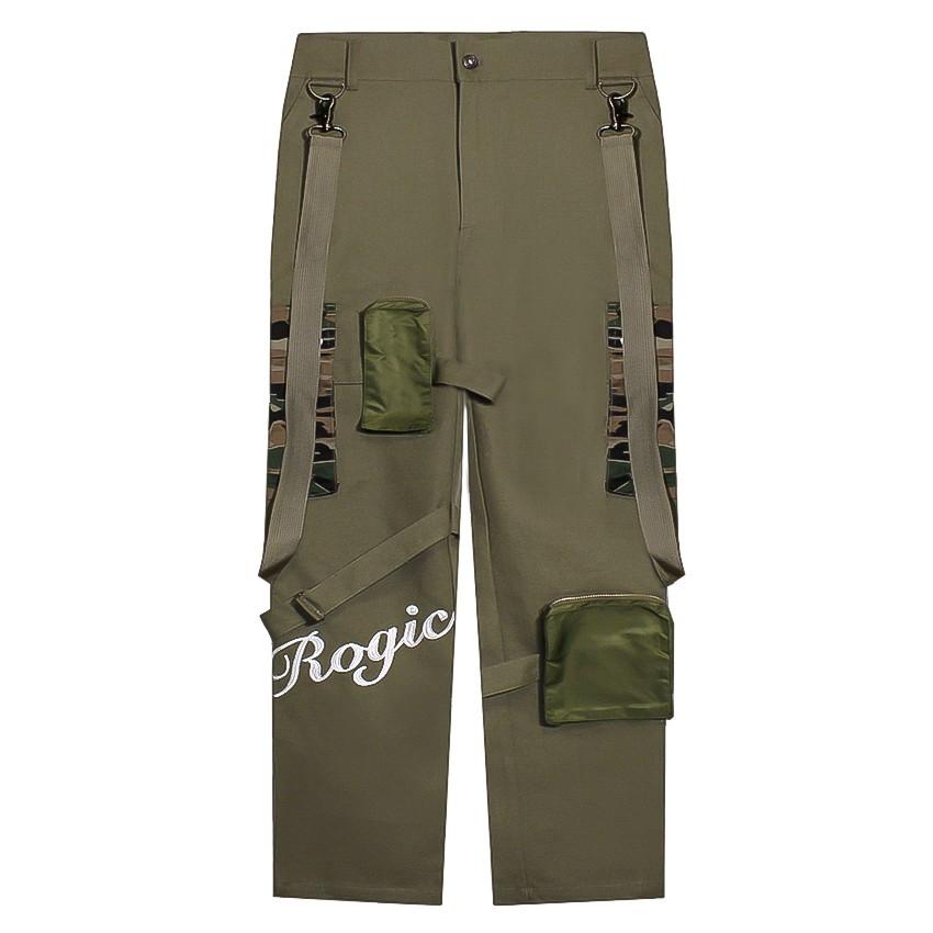 ROGIC (ロジック) MILITARY CARGO BONDAGE PANTS (KHAKI