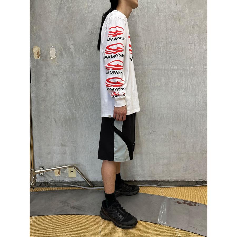 P.A.M. / PERKS AND MINI (パム / パークス アンド ミニ) PWPWPWPW LS TEE (WHITE) [PAM ロングスリーブ Tシャツ ロンT ロゴ メンズ ユニセックス] [ホワイト]｜uneekbasemnt｜04