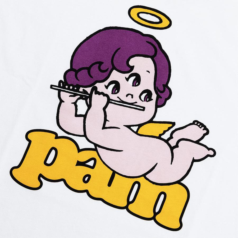 P.A.M.（パム） P.A.M. / PERKS AND MINI | ANGEL SS TEE (WHITE) PAM