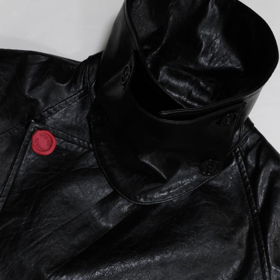 SHINYAKOZUKA (シンヤコヅカ) TRENCH (BLACK) [SHINYA KOZUKA SHINYAKOZUKA (シンヤコヅカ) TRENCH (BLACK) [SHINYA KOZUKA