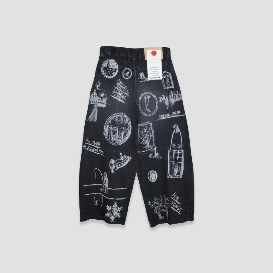 SHINYAKOZUKA (シンヤコヅカ) CITY BAGGY (BLACK) [SHINYA KOZUKA 