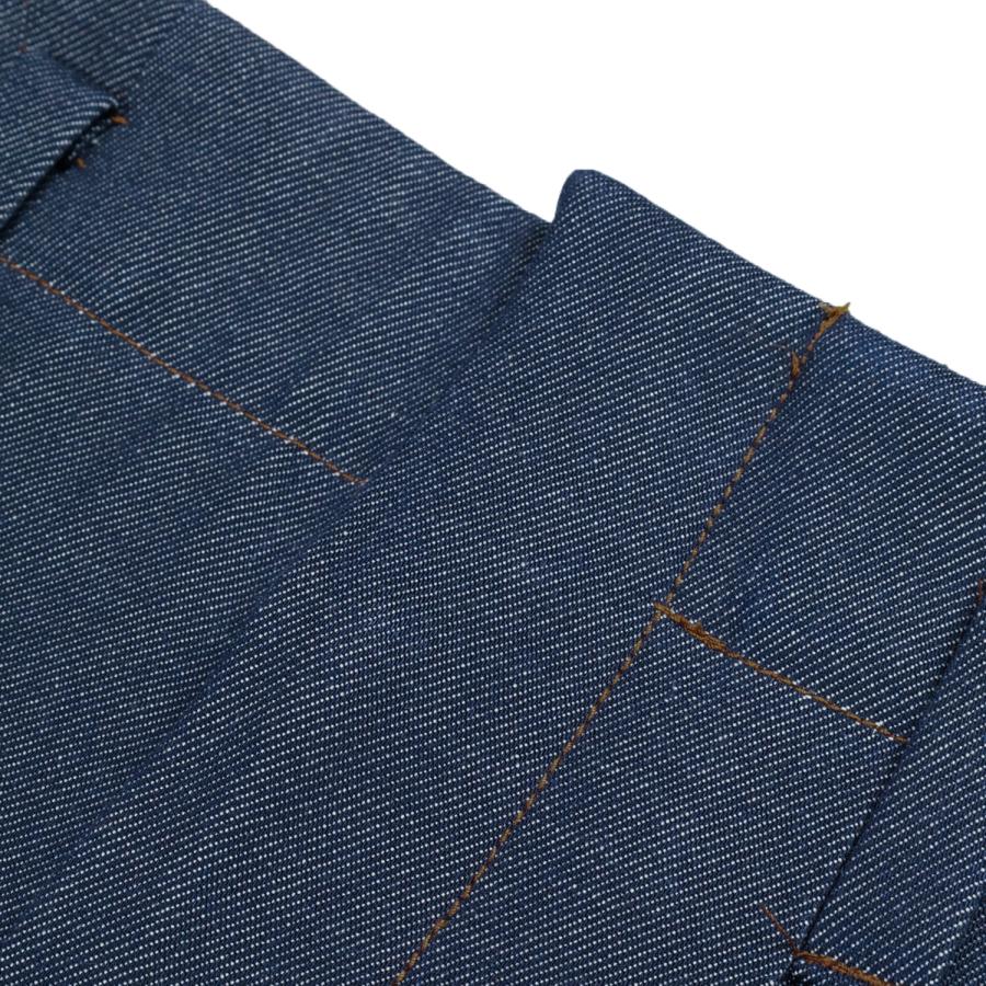 SHINYA KOZUKA デニム バギー ワイド スラックス 薄手 青 【公式通販】