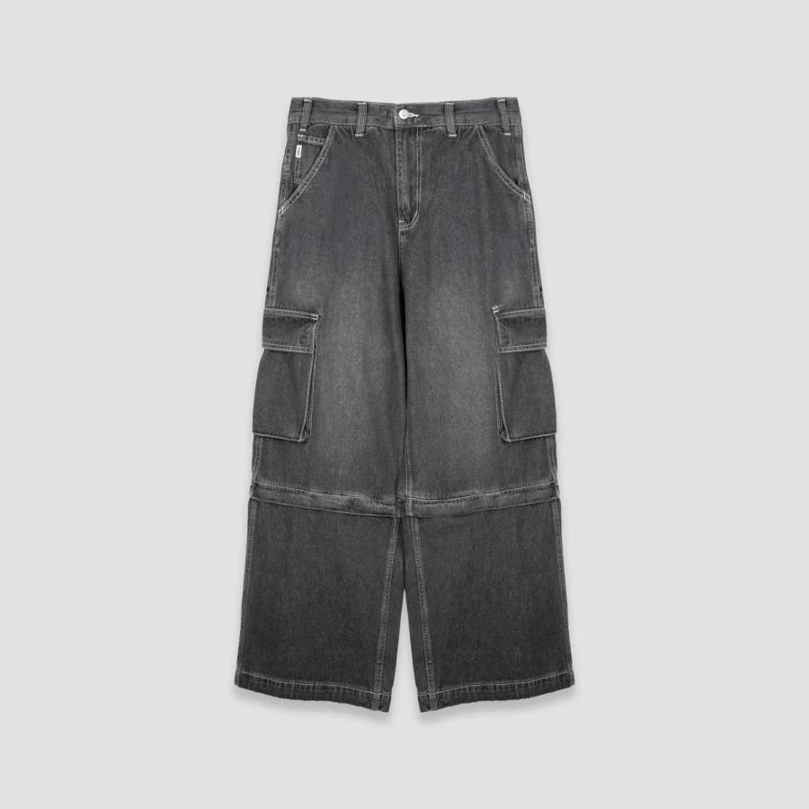 P.A.M.（パム） P.A.M. / PERKS AND MINI | RATCHET WIDE LEG JEANS 