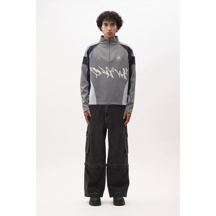 P.A.M.（パム） P.A.M. / PERKS AND MINI | RATCHET WIDE LEG JEANS