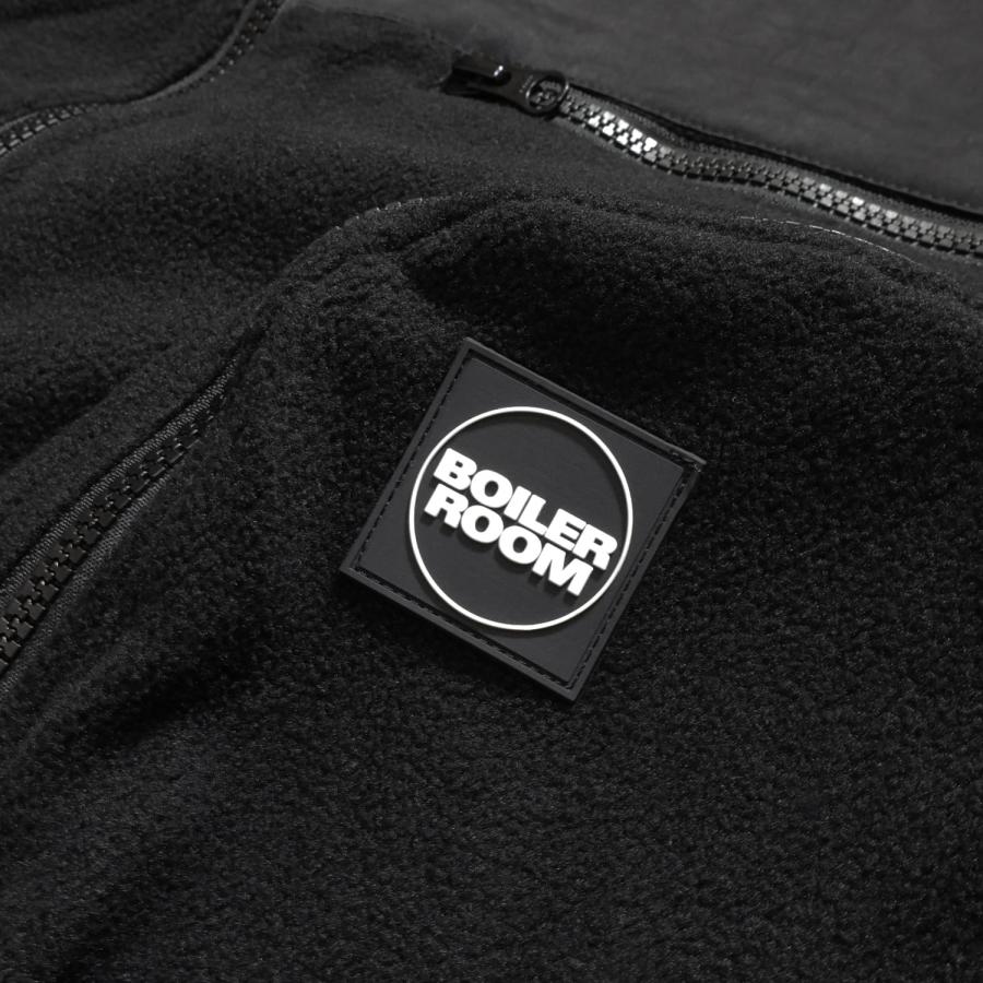 BOILER ROOM (ボイラー ルーム) GRANITE FLEECE JACKET (BLACK 