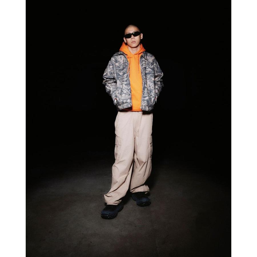 試着程度 BOILER ROOM スウェットフーディ パーカー グレー L BOILER ROOM (ボイラー ルーム) OG HOODIE 3M (ORANGE) [ボイラー