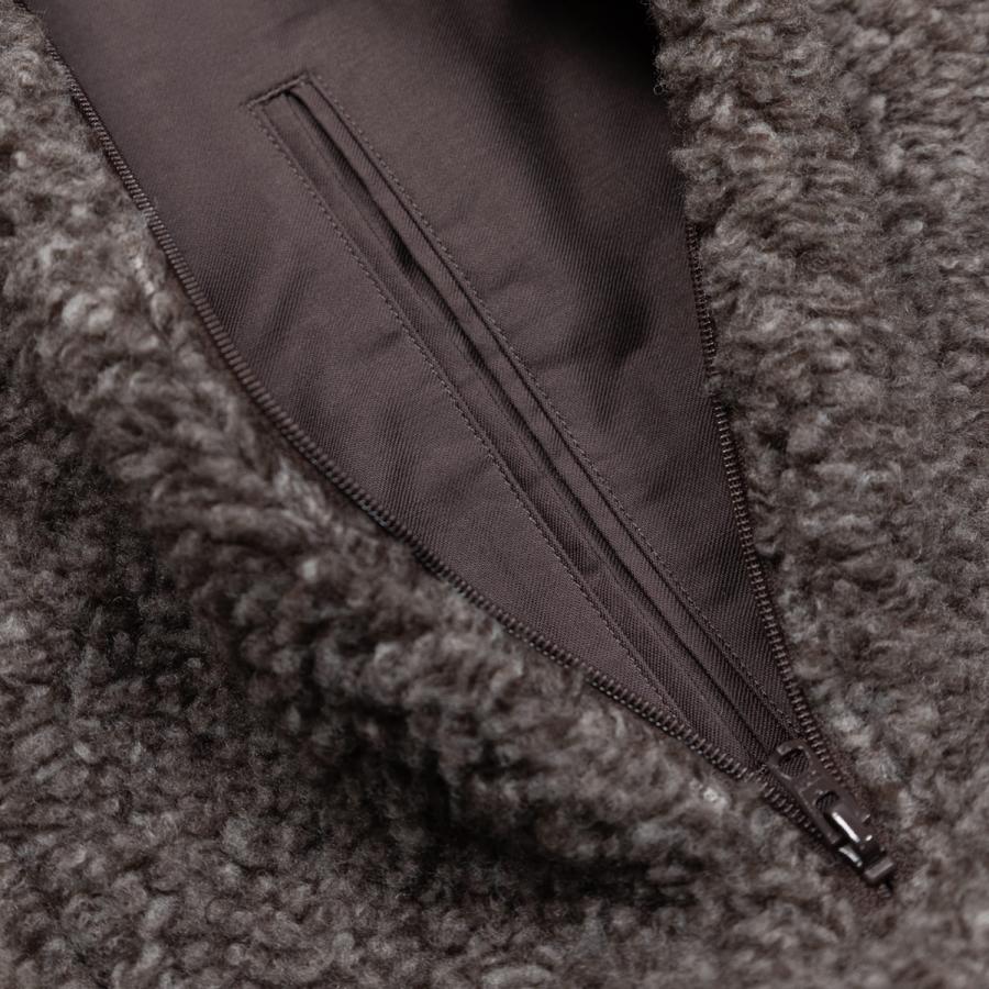 RANDY (ランディ) THICKET (BROWN) [ボアジャケット フリース