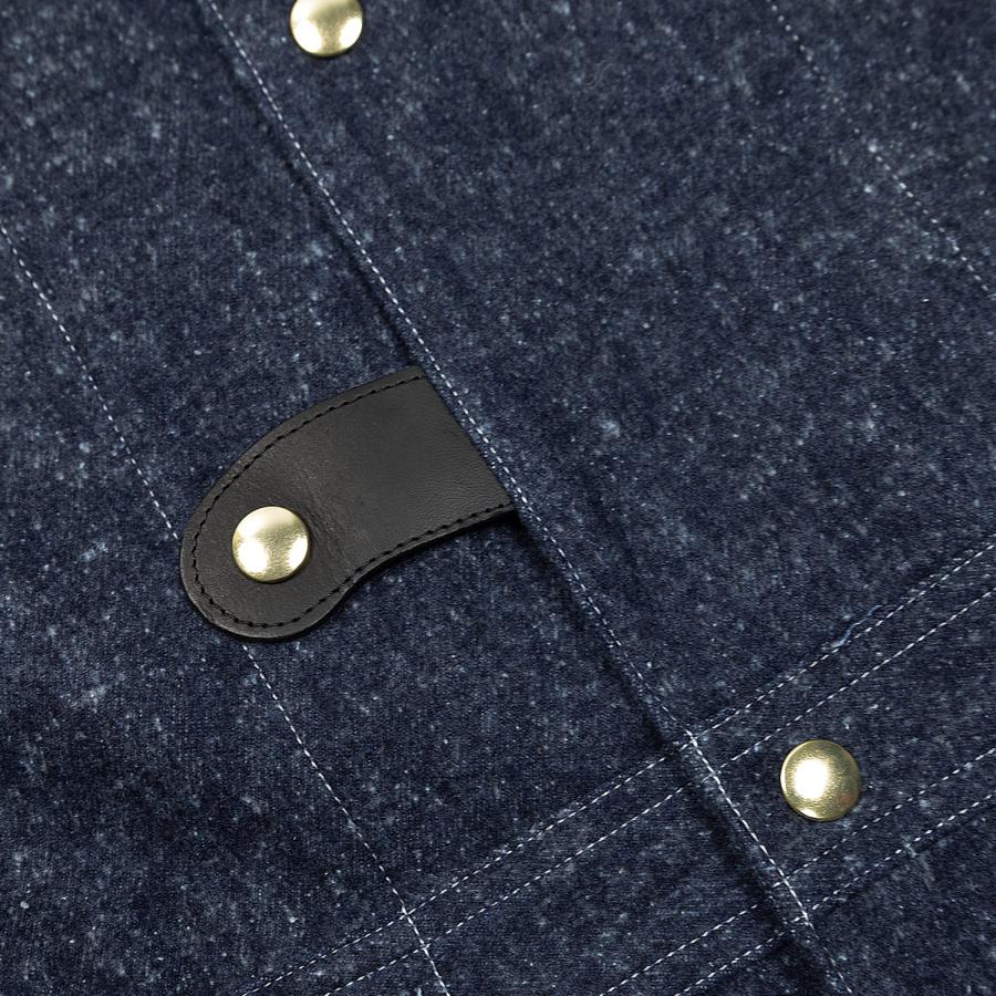 未使用品　RANDYランディ　テラードジャケット RANDY (ランディ) SPOTTED GARDEN EEL (INDIGO) [カバーオール