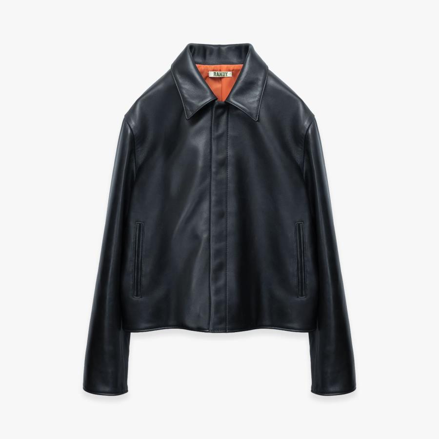 RANDY | CALM (BLACK) 本革 レザージャケット レザーコート アウター