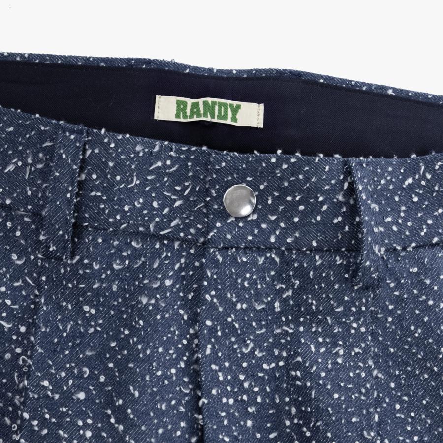 RANDY | GRAVITY (BLUE) タックパンツ デニムパンツ ジーンズ