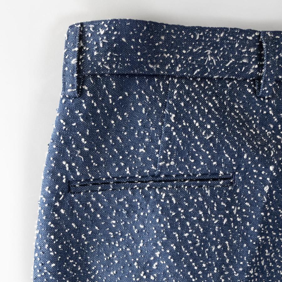 RANDY | GRAVITY (BLUE) タックパンツ デニムパンツ ジーンズ