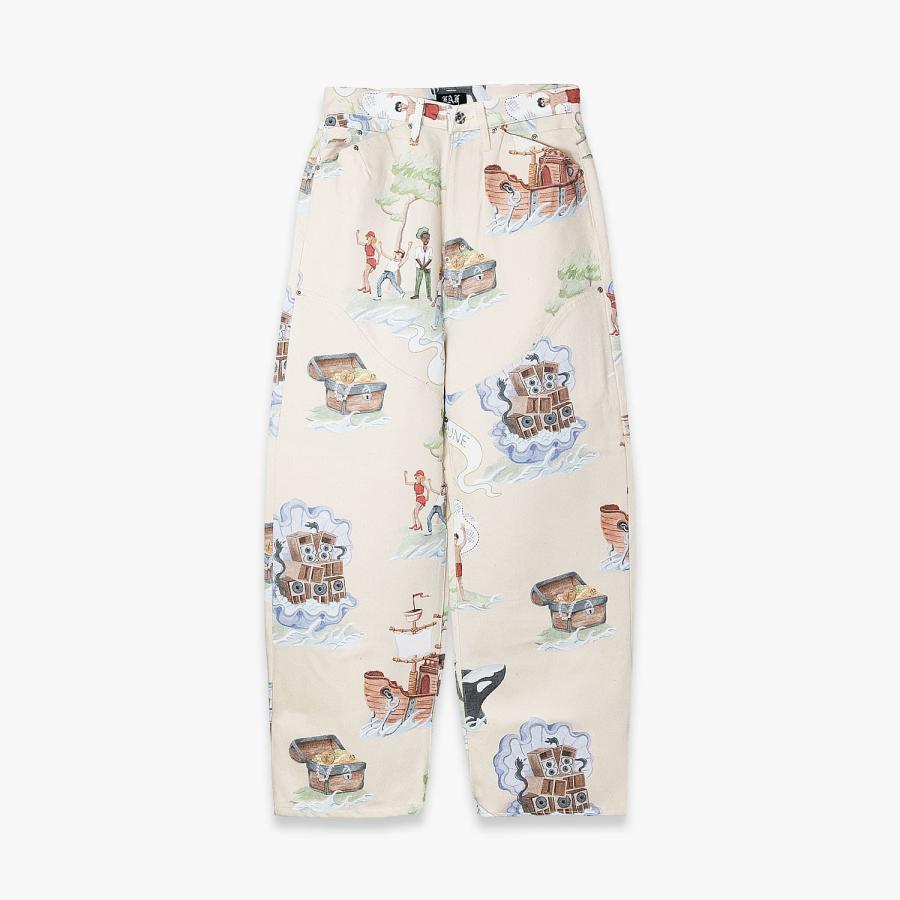 FAF fake as flowers デニム！！！ FAF (FAKE AS FLOWERS) / フェイク アズ フラワーズ NEWCOMMUNE DIRT