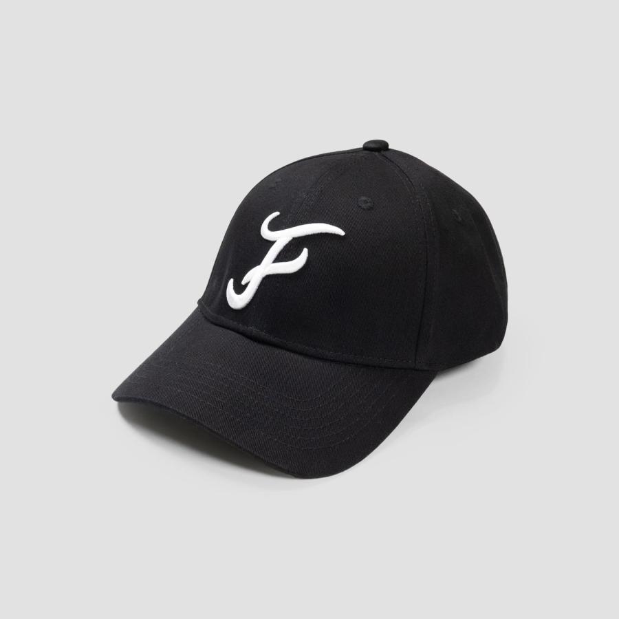 FAKE ASS FLOWERS AS FAF | FRAVES CAP (BLACK) 刺繍 6パネル