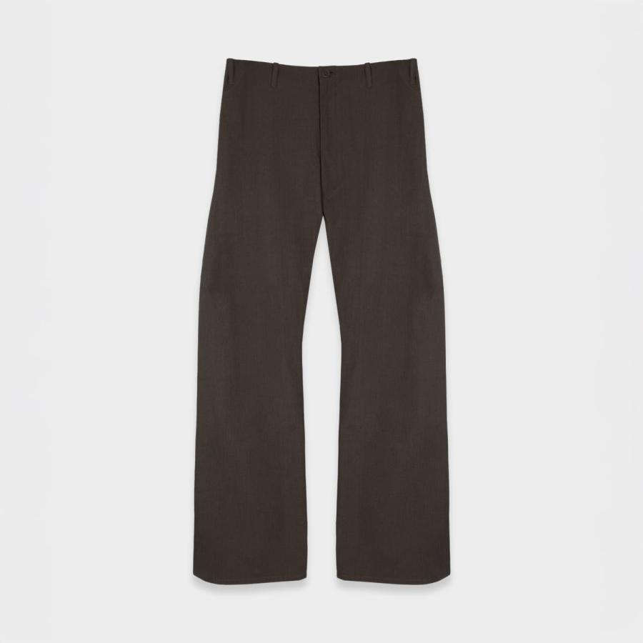 FILME FILLED (フィルムフィルド) TAPERED STRAIGHT PANTS (BROWN