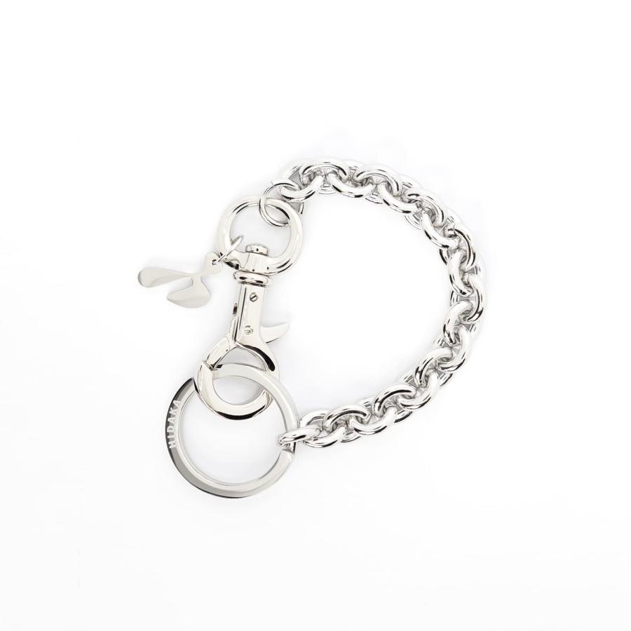 HIDAKA（ヒダカ） CLOG OVAL BRACELET (SILVER) [ブレスレット キー 