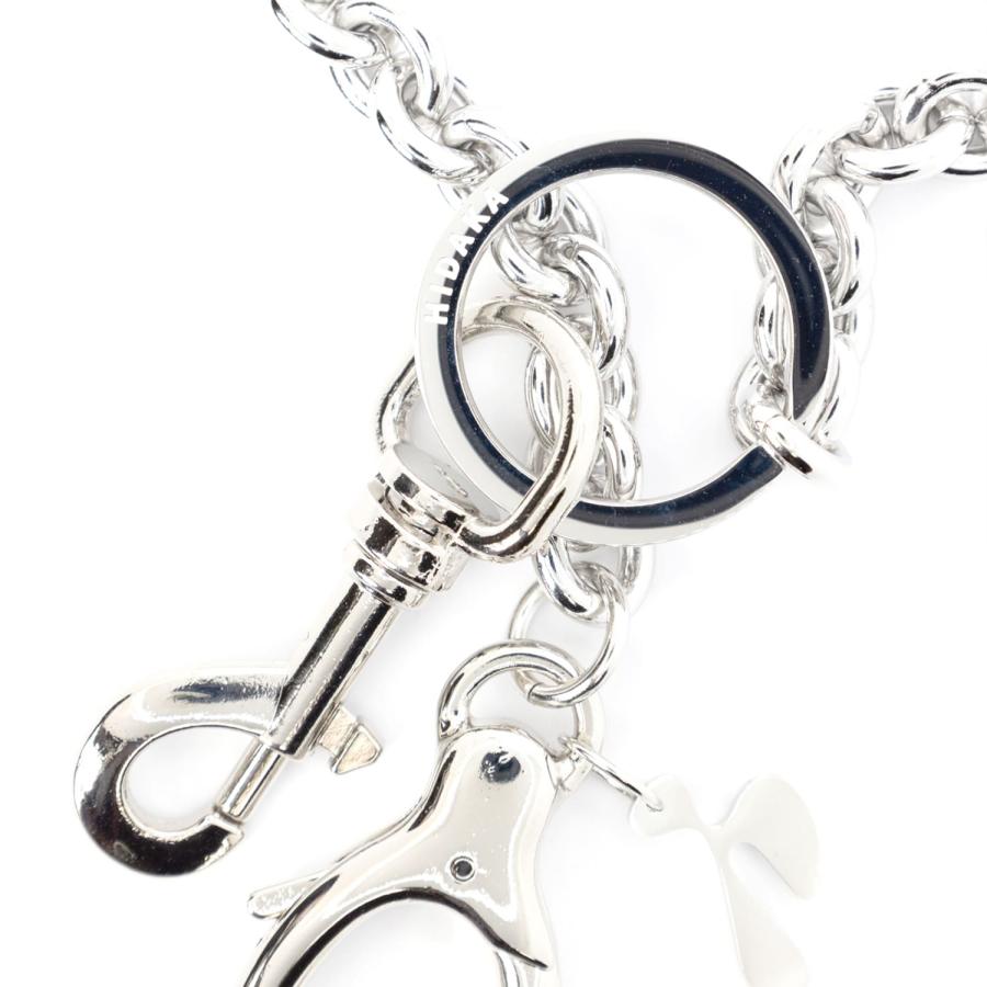 HIDAKA（ヒダカ） CLOG OVAL PANTS CHAIN (SILVER) [チェーン