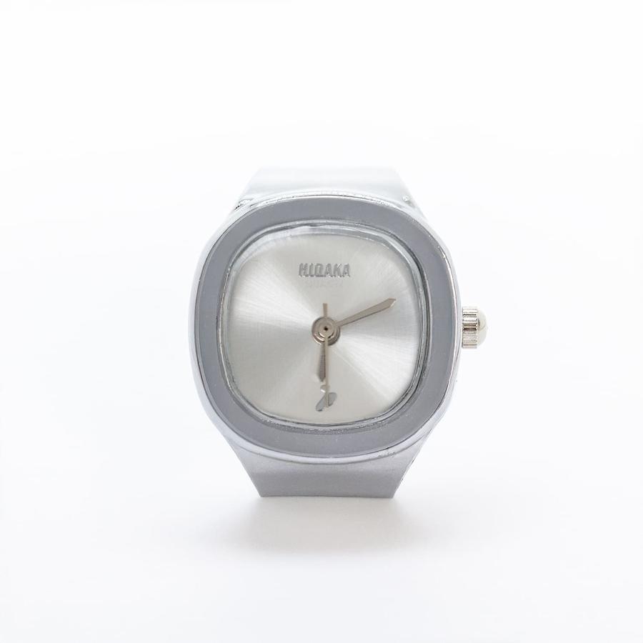 HIDAKA（ヒダカ） | GHOST RING WATCH (SV/GY) 指輪 時計 リング
