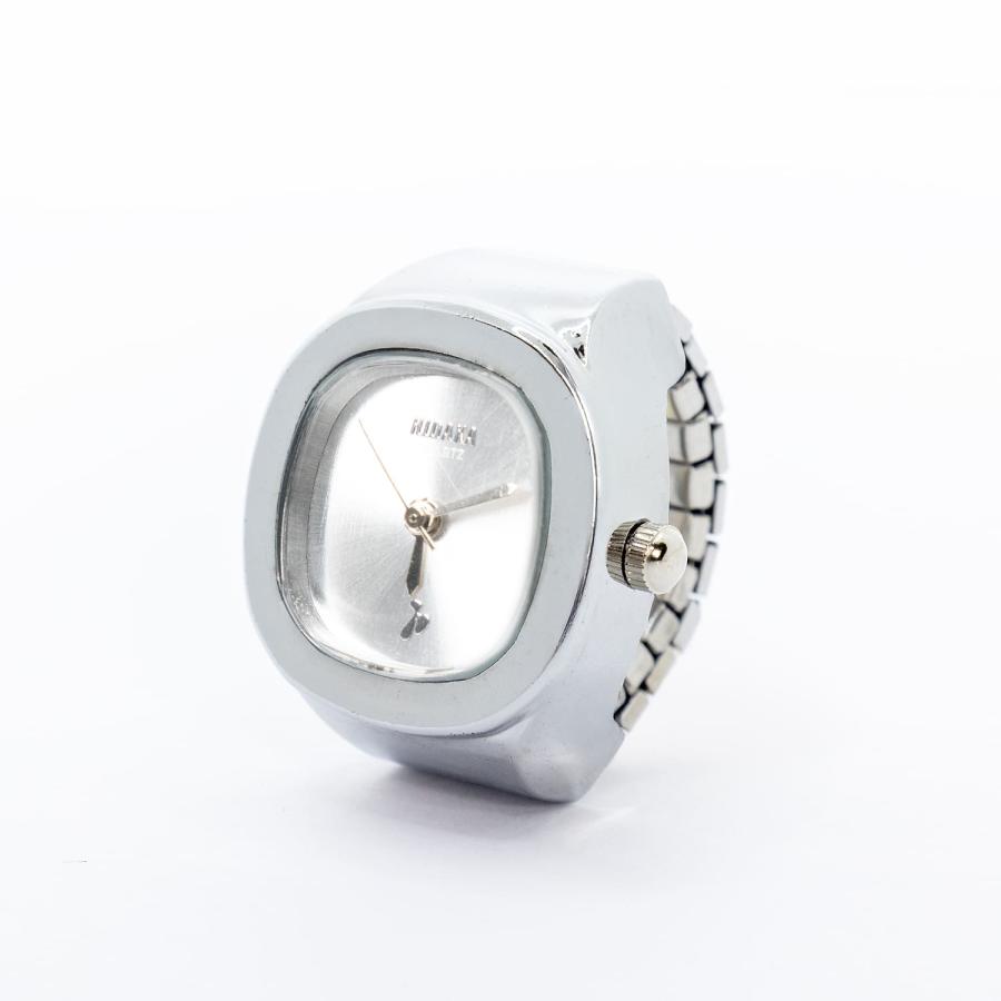 HIDAKA（ヒダカ） | GHOST RING WATCH (SV/GY) 指輪 時計 リング