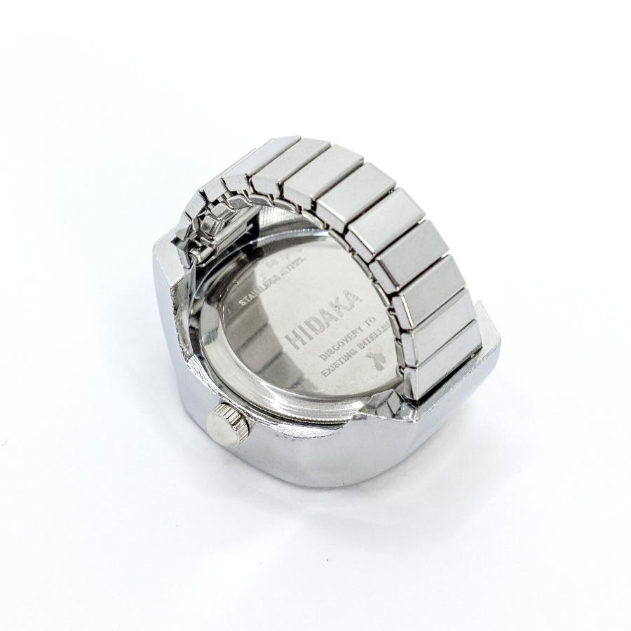 HIDAKA（ヒダカ） | GHOST RING WATCH (SV/GY) 指輪 時計 リング