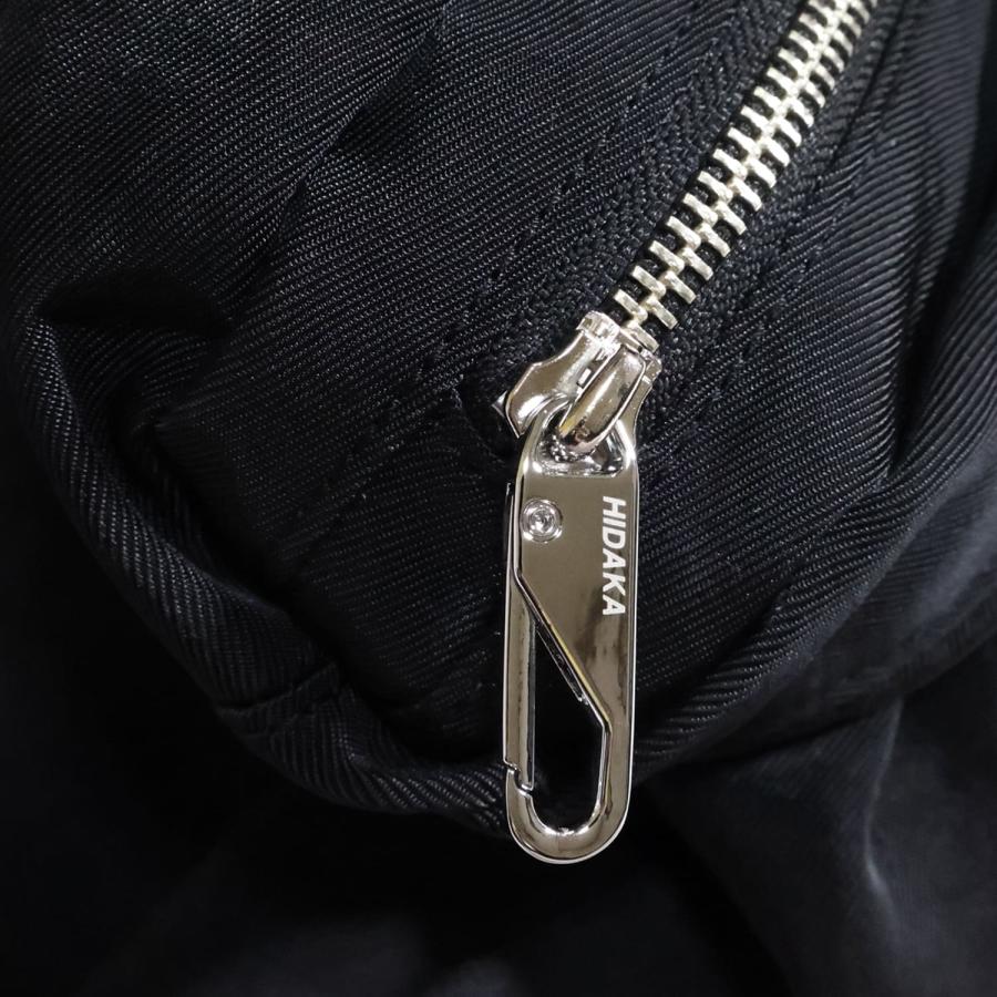 HIDAKA（ヒダカ） PING-PONG MESSENGER BAG (BLACK) [メッセンジャー