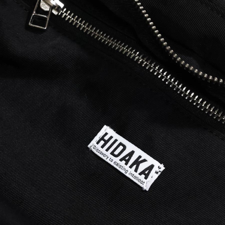 HIDAKA（ヒダカ） PING-PONG MESSENGER BAG (BLACK) [メッセンジャー