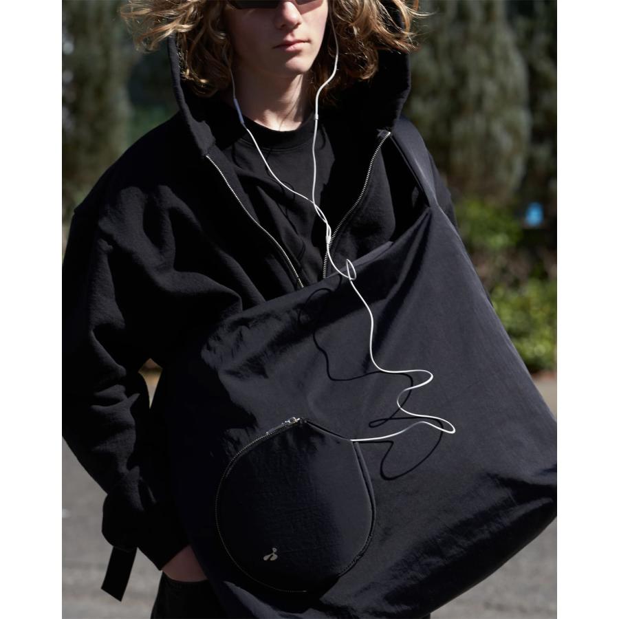 HIDAKA（ヒダカ） PING-PONG MESSENGER BAG (BLACK) [メッセンジャー