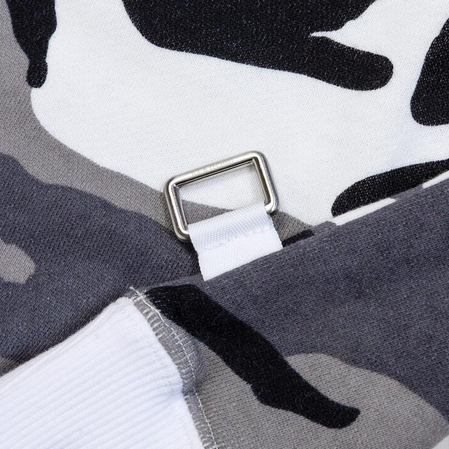 ICE & TECHNO 迷彩 クルーネック トレーナー ICE&TECHNO ICE & TECHNO | TECHNO CAMO SWEATSHIRT (WHITE) クルー