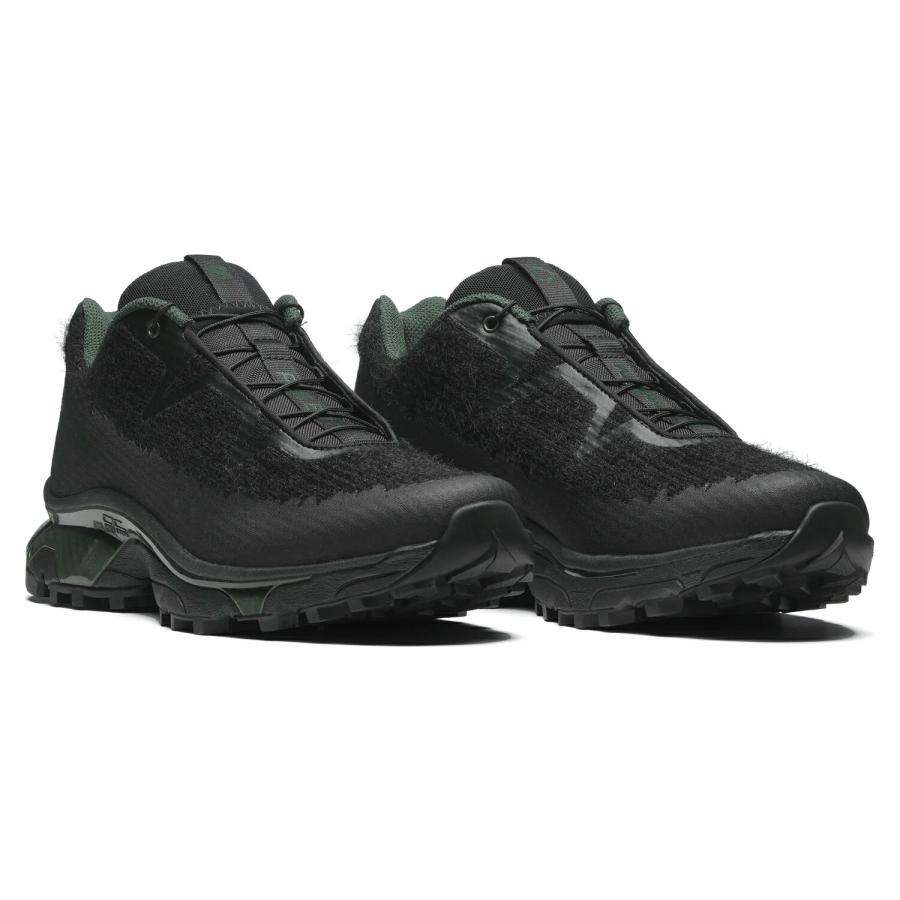 SALOMON BY PHILEO (サロモン バイ フィレオ) PHILEO X SALOMON XT-SP1 (BLACK) [トレイル トレッキング ランニング スニーカー ローカット コラボ][ブラック]｜uneekbasemnt｜03