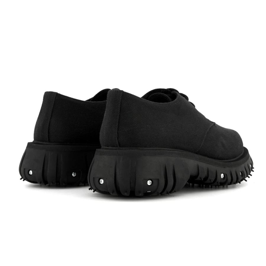 PHILEO (フィレオ) 005 DERBY (BLACK CANVAS) [ダービーシューズ PHILEO (フィレオ) 005 DERBY (BLACK CANVAS) [ダービーシューズ