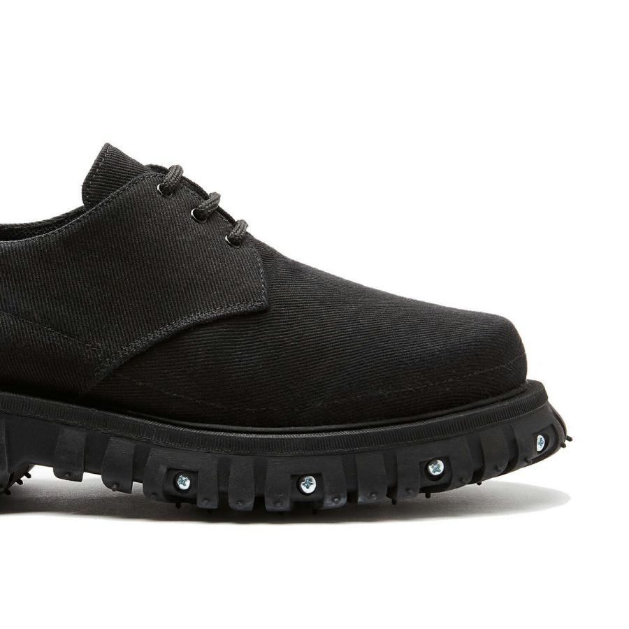 PHILEO (フィレオ) 005 DERBY (BLACK CANVAS) [ダービーシューズ