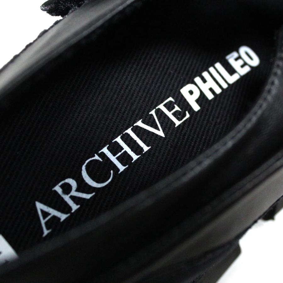 PHILEO (フィレオ) 011 MASSIVE JANE (BLACK) [メリージェーン レザー