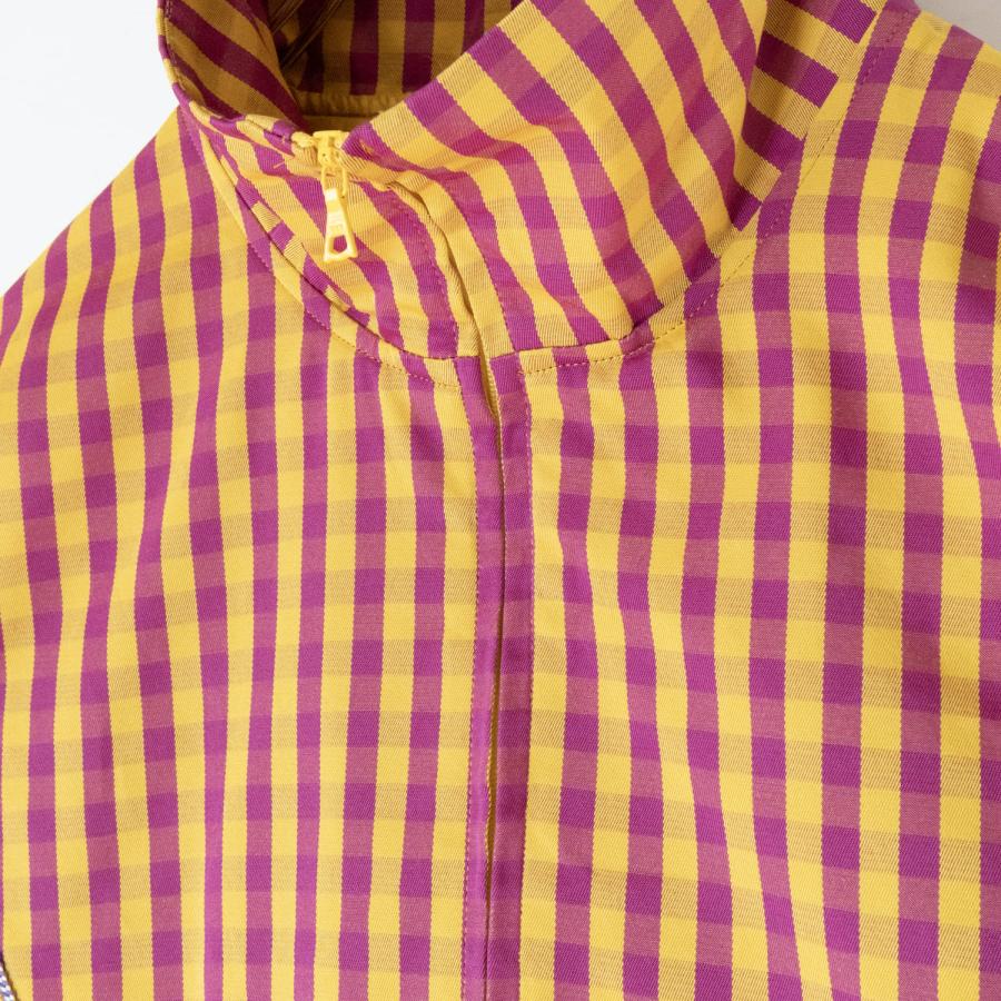 RANDY | CLIMBS AND DIPS (YELLOW × PURPLE) トラックジャケット ジップアップジャケット 春夏 アウター メンズ イエロー パープルの画像