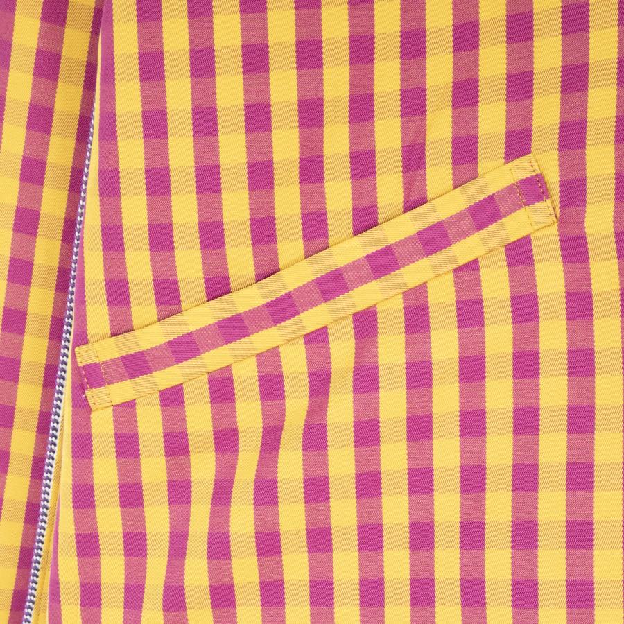RANDY | CLIMBS AND DIPS (YELLOW × PURPLE) トラックジャケット ジップアップジャケット 春夏 アウター メンズ イエロー パープルの画像