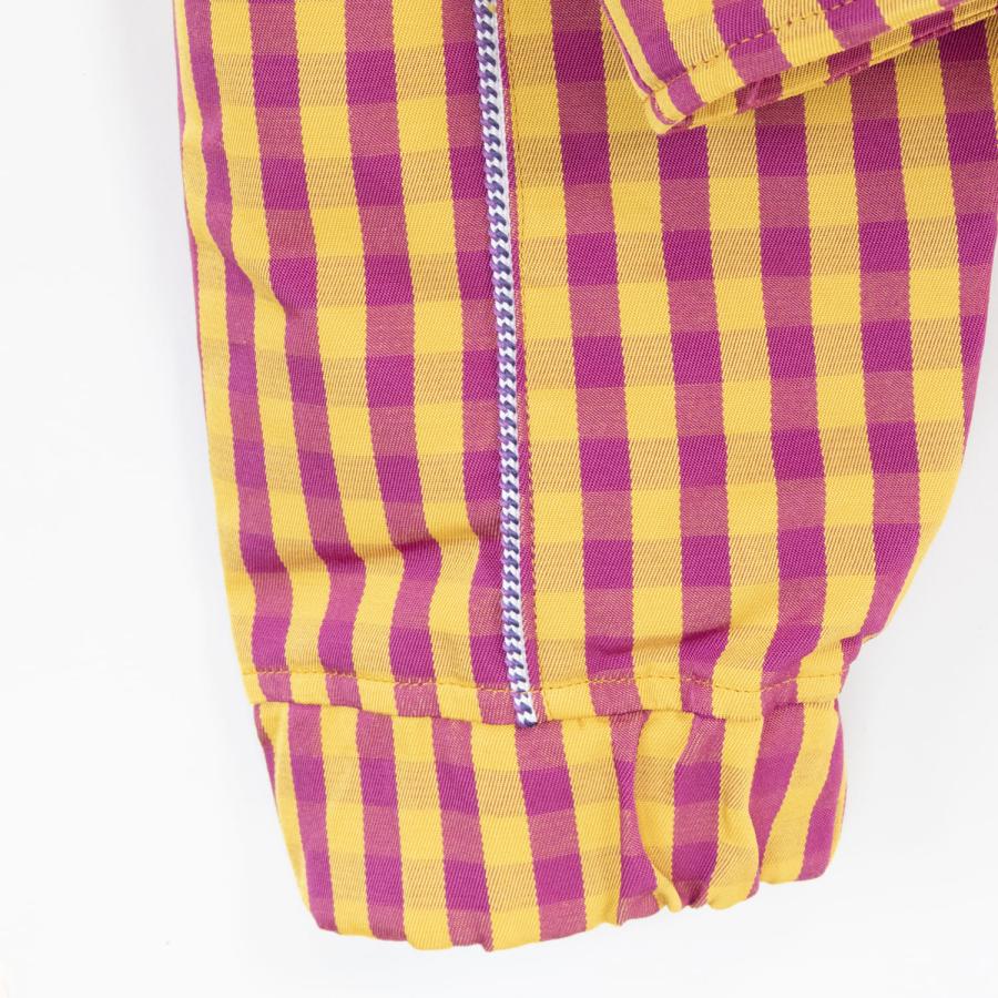 RANDY | CLIMBS AND DIPS (YELLOW × PURPLE) トラックジャケット ジップアップジャケット 春夏 アウター メンズ イエロー パープルの画像